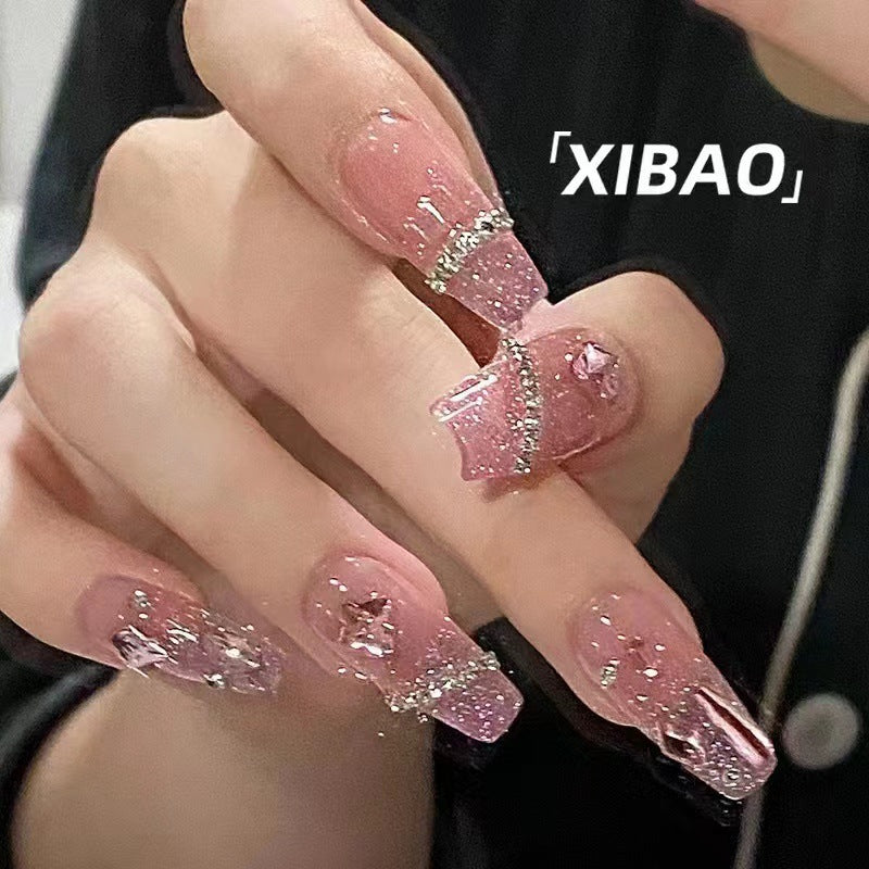 Nail Patch Fake Nail Removable Wearable Nail Internet celebrity Popular Nail Patch Finished Nail Patch Medium and Long Nail Patch