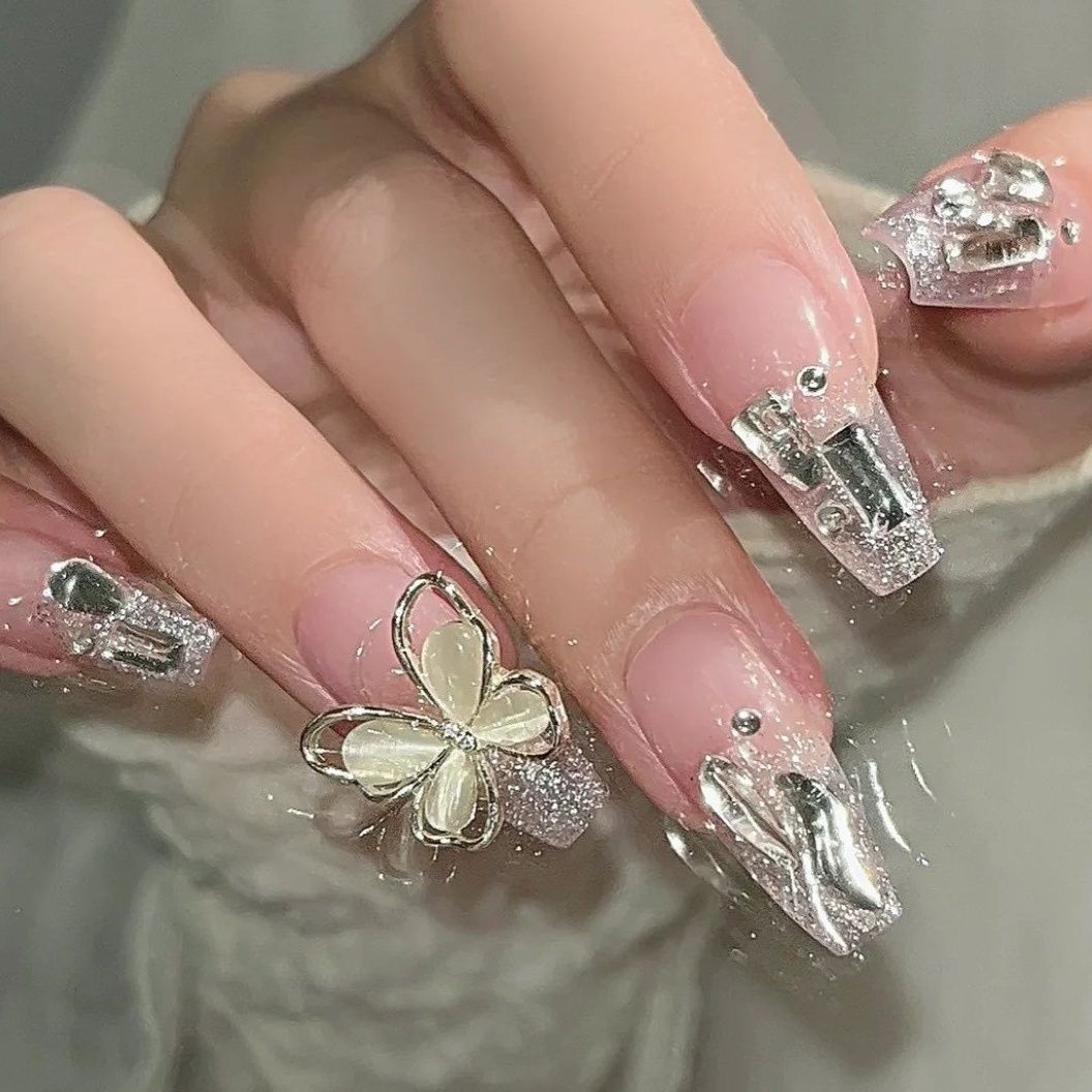 Nail Patch Fake Nail Removable Wearable Nail Internet celebrity Popular Nail Patch Finished Nail Patch Medium and Long Nail Patch