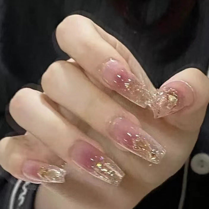 Flash champagne, broken diamonds, wearing nail products, nail patches, popular nail manufacturers, student gifts