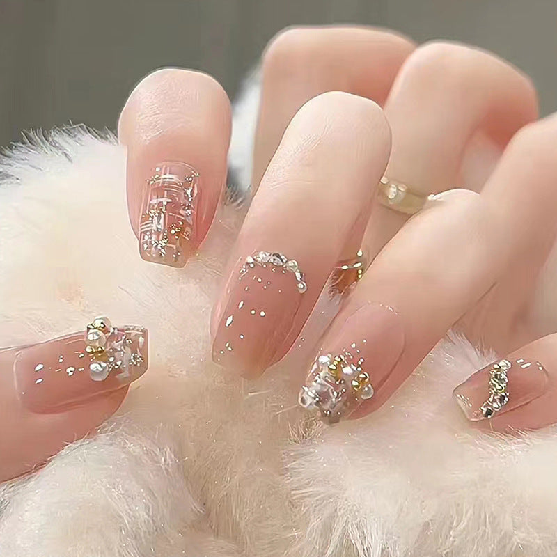 Nail Patch Fake Nail Removable Wearable Nail Internet celebrity Popular Nail Patch Finished Nail Patch Medium and Long Nail Patch