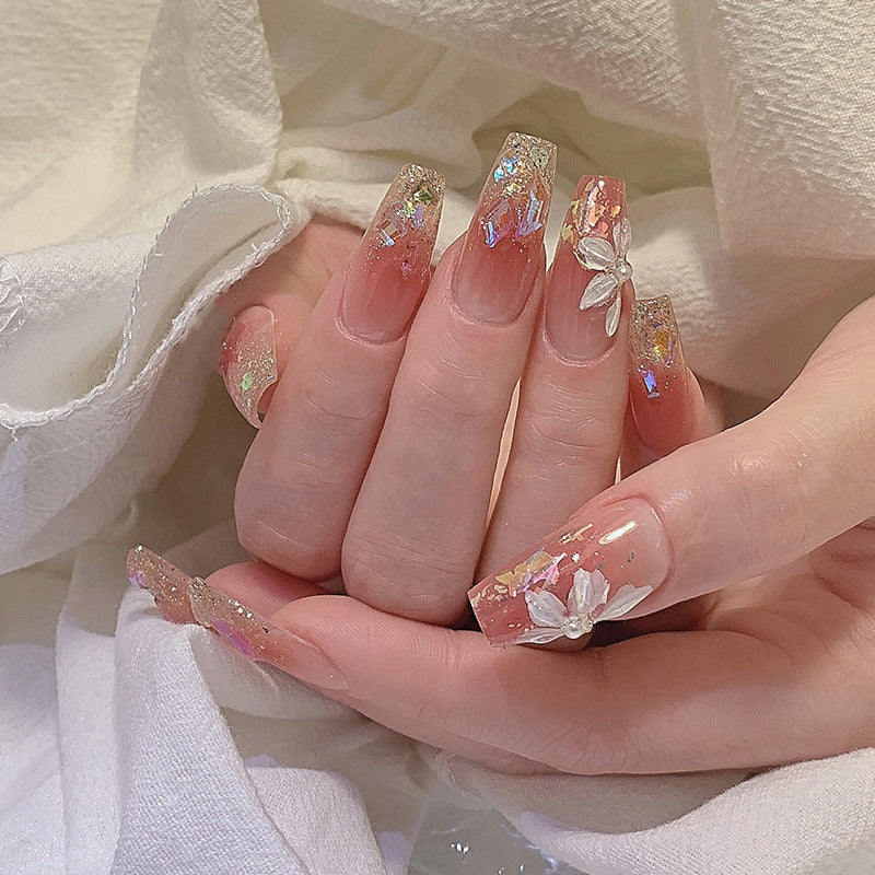 Nail Patch Fake Nail Removable Wearable Nail Internet celebrity Popular Nail Patch Finished Nail Patch Medium and Long Nail Patch