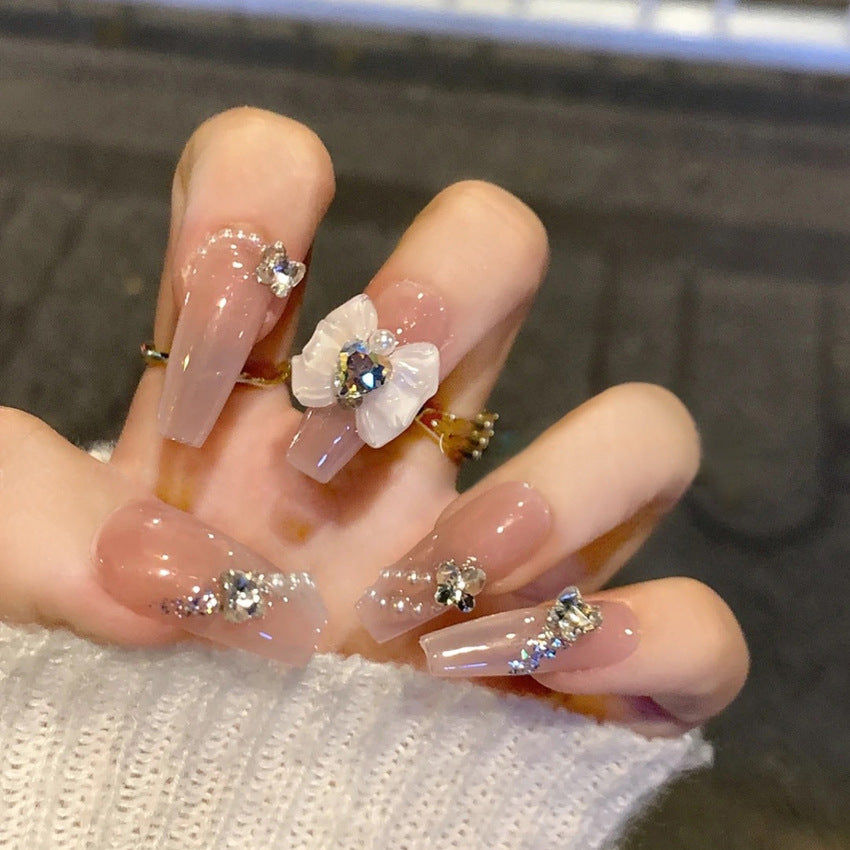Nail Patch Fake Nail Removable Wearable Nail Internet celebrity Popular Nail Patch Finished Nail Patch Medium and Long Nail Patch