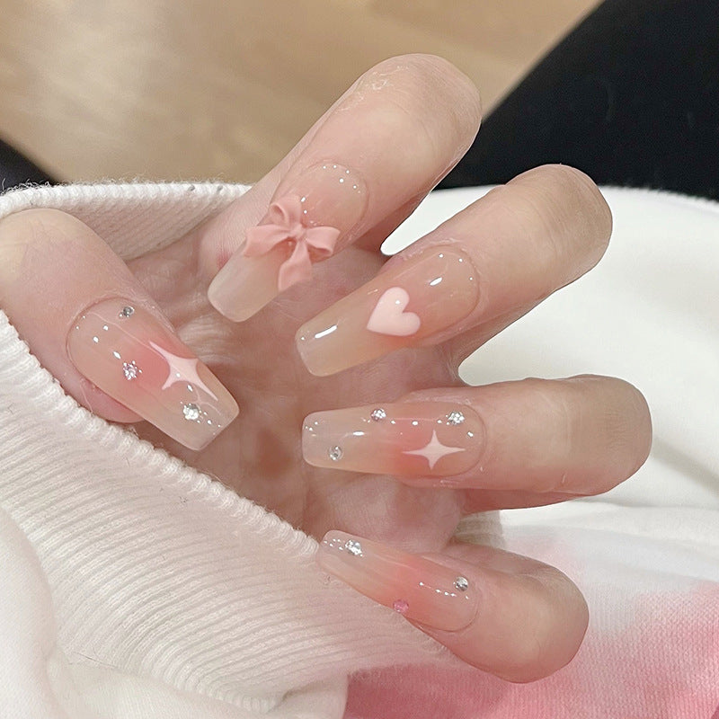 Nail Patch Fake Nail Removable Wearable Nail Internet celebrity Popular Nail Patch Finished Nail Patch Medium and Long Nail Patch