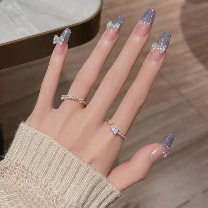 Nail Patch Fake Nail Removable Wearable Nail Internet celebrity Popular Nail Patch Finished Nail Patch Medium and Long Nail Patch