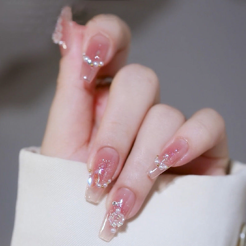Nail Patch Fake Nail Removable Wearable Nail Internet celebrity Popular Nail Patch Finished Nail Patch Medium and Long Nail Patch