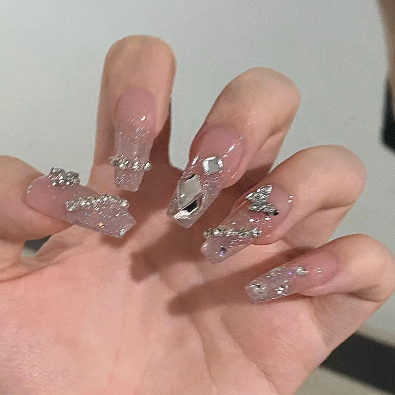 Nail Patch Fake Nail Removable Wearable Nail Internet celebrity Popular Nail Patch Finished Nail Patch Medium and Long Nail Patch