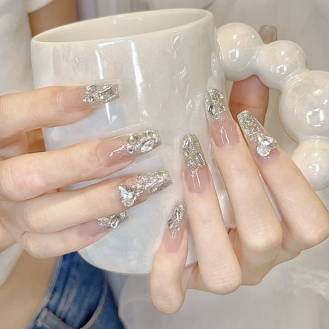 Nail Patch Fake Nail Removable Wearable Nail Internet celebrity Popular Nail Patch Finished Nail Patch Medium and Long Nail Patch