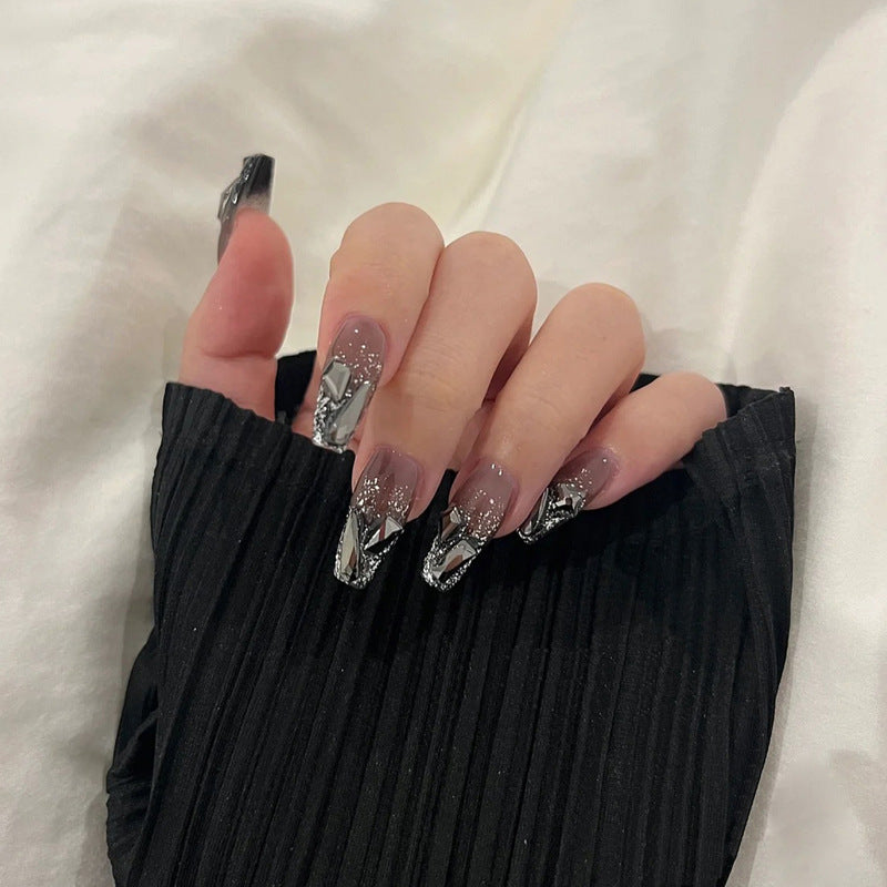 Nail Patch Fake Nail Removable Wearable Nail Internet celebrity Popular Nail Patch Finished Nail Patch Medium and Long Nail Patch