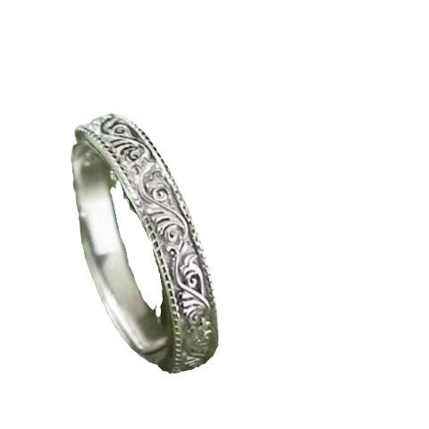 Adjustable couple's ring niche design refers to a pair of rings for men and women, birthday commemorative gifts for women