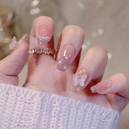 Nail Patch Fake Nail Removable Wearable Nail Internet celebrity Popular Nail Patch Finished Nail Patch Medium and Long Nail Patch