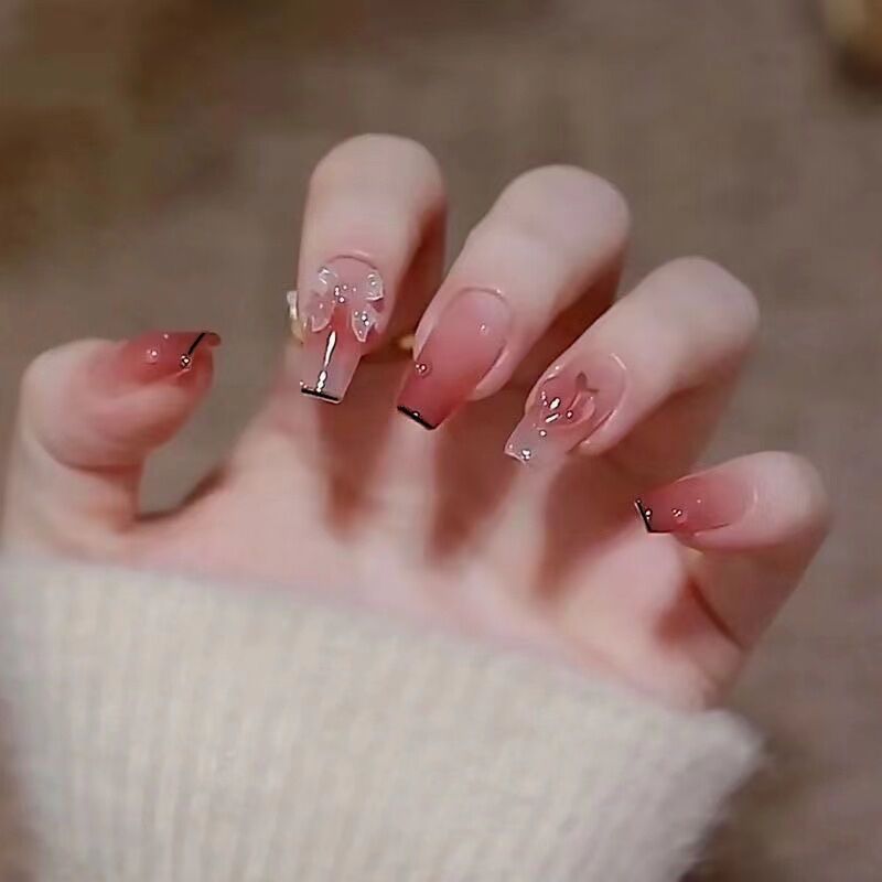 Nail Patch Fake Nail Removable Wearable Nail Internet celebrity Popular Nail Patch Finished Nail Patch Medium and Long Nail Patch
