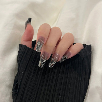 Nail Patch Fake Nail Removable Wearable Nail Internet celebrity Popular Nail Patch Finished Nail Patch Medium and Long Nail Patch